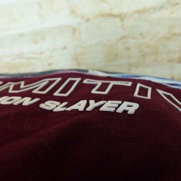 Primitive X Demon Slayer Jacket Men M Red Anime Tanjiro Zip Utility Street Skate - Picture 11 of 16